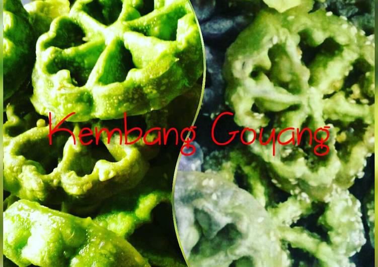 gambar untuk resep ??Kembang Goyang Wijen ??