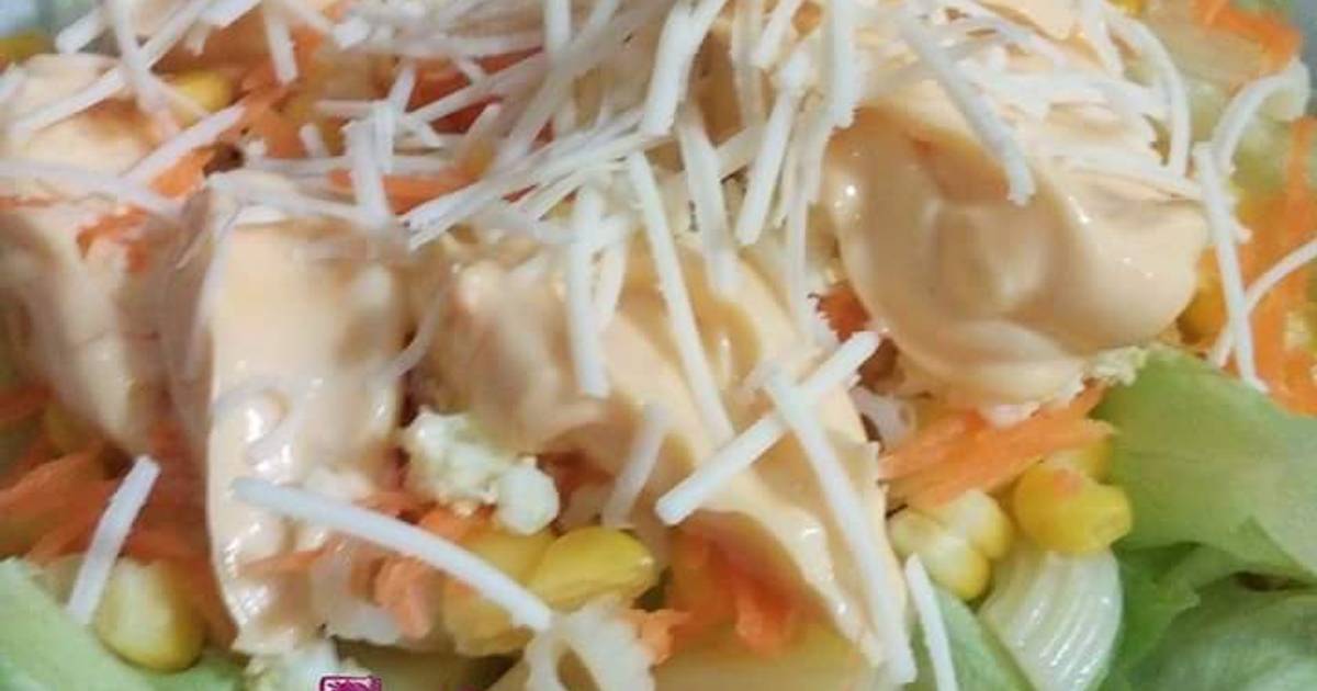  Salad  sayur with thousand  island  11 resep  Cookpad