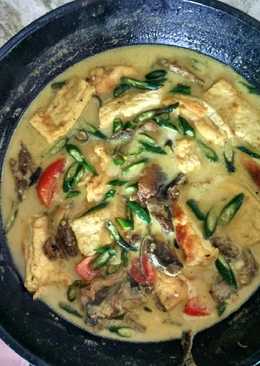 Belut Kuah Santan Cabe Hijau