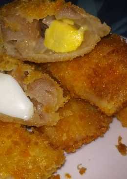 Risoles isi sosis kulit lumpia instant