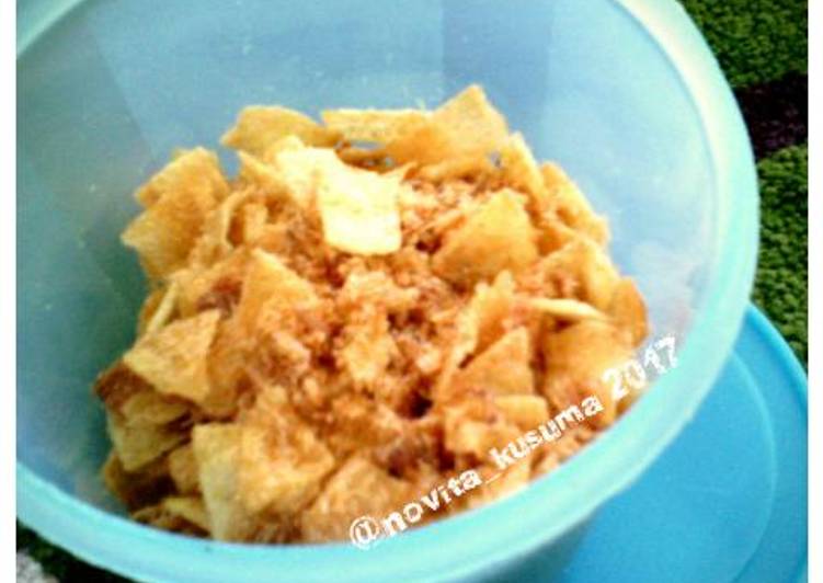 resep makanan Kering kentang ebi