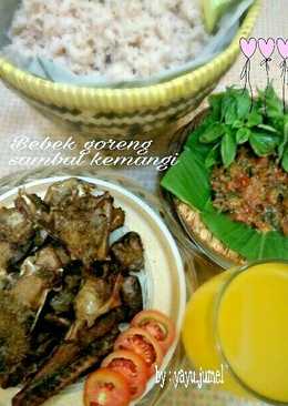 Bebek goreng sambal kemangi ð´ð