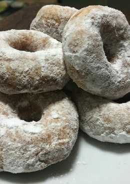Donat "pupur" gula (tanpa kentang)