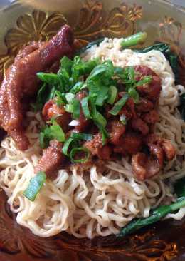 Mie ayam ceker