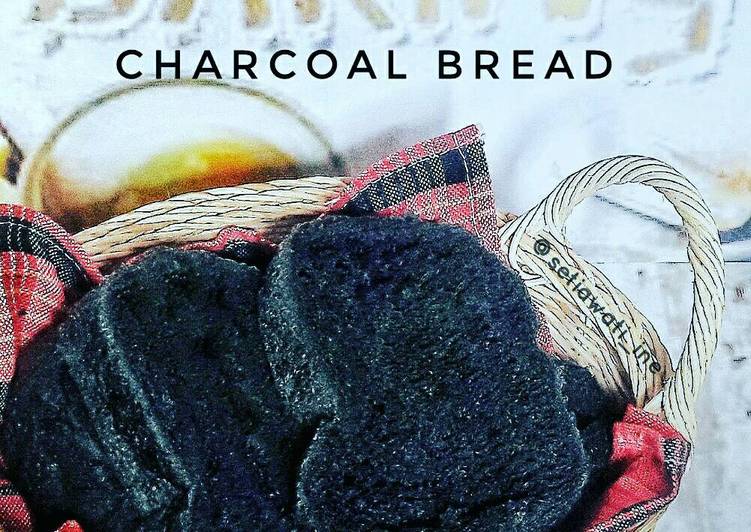 Resep Charcoal Bread Breadmaker Karya Ine Setiawati