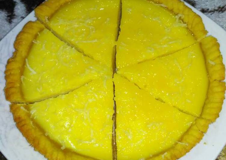 resep masakan Kue Lontar Papua (Pie Susu) ala Teflon