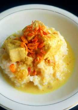 Bubur Lemu Terik Tahu (bubur nasi)