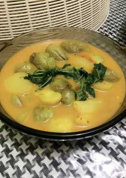 Gulai Terong (Sambol pajak tiung Khas Lampung)