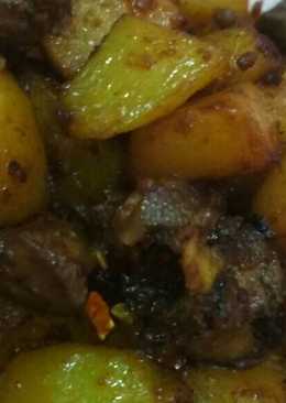 Sambal goreng kentang+hati ayam