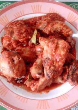 Ayam bumbu merah pedas