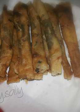 lumpia piscokju(pisang cokelat keju)