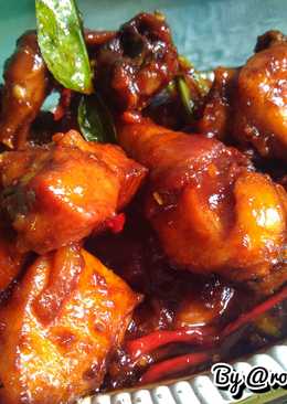 Ayam Kecap Daun Limau