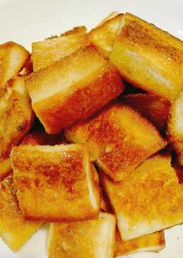 Sweet Rusk Biskuit Kering Simple Dengan Roti Tawar