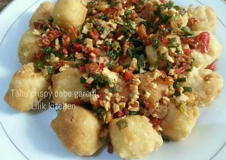  Resep  Tahu crispy  cabe  garam  oleh Lilik indrawati Cookpad