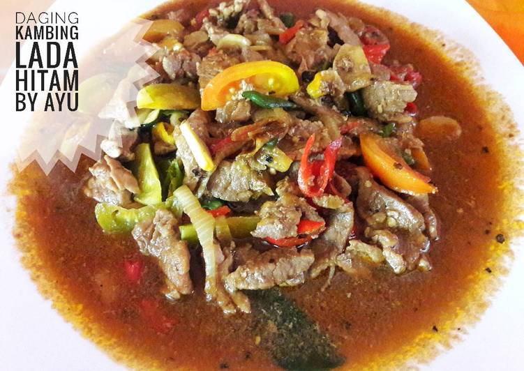 Resep Daging Kambing Lada Hitam - AyuAnita Petrisia