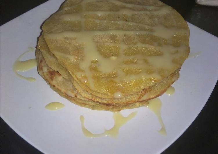 Resep Banana pancake eggless no ribet Karya Mira Kartika