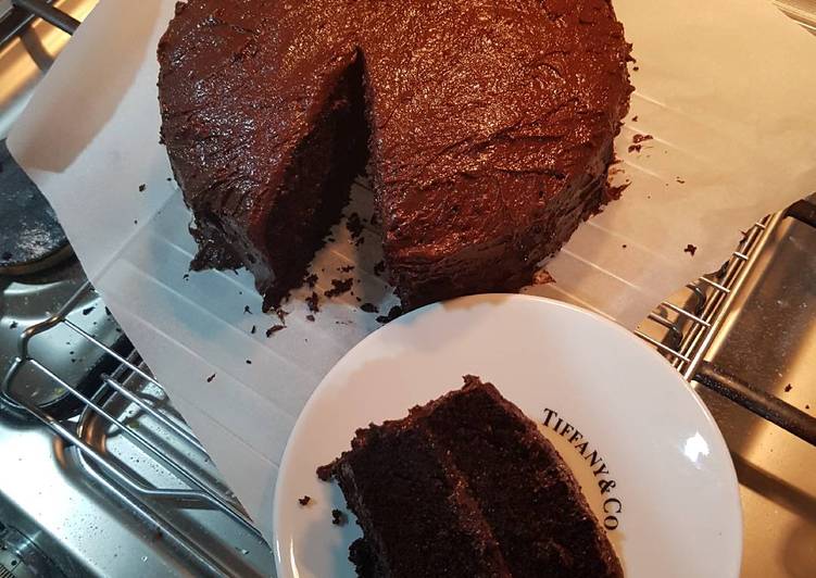 resep masakan Moist chocolate cake