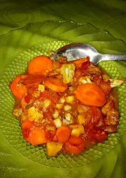 Capcay sayur sehat sederhana.