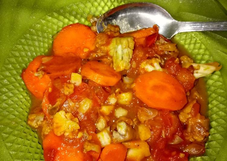 resep Capcay sayur sehat sederhana.