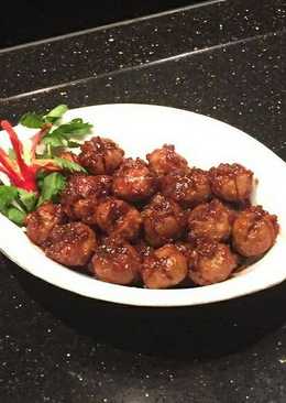 Bakso Bakar Saus BBQ Honey