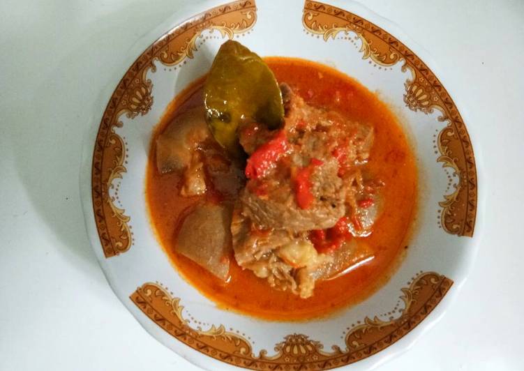 gambar untuk resep Balado Daging+kikil