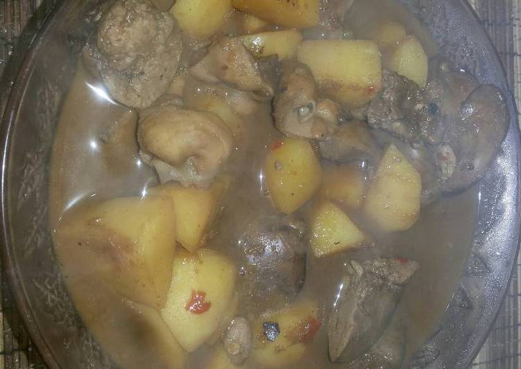 Resep Semur Ampela Ati Pedas Oleh Dhienie Efendi