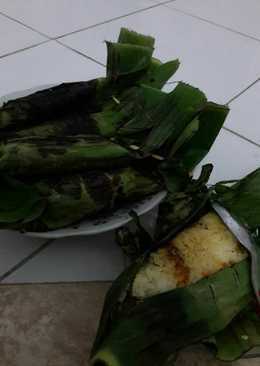 Nasi Bakar ikan tongkol 