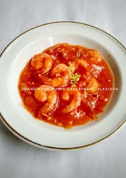 Udang asam manis simpel