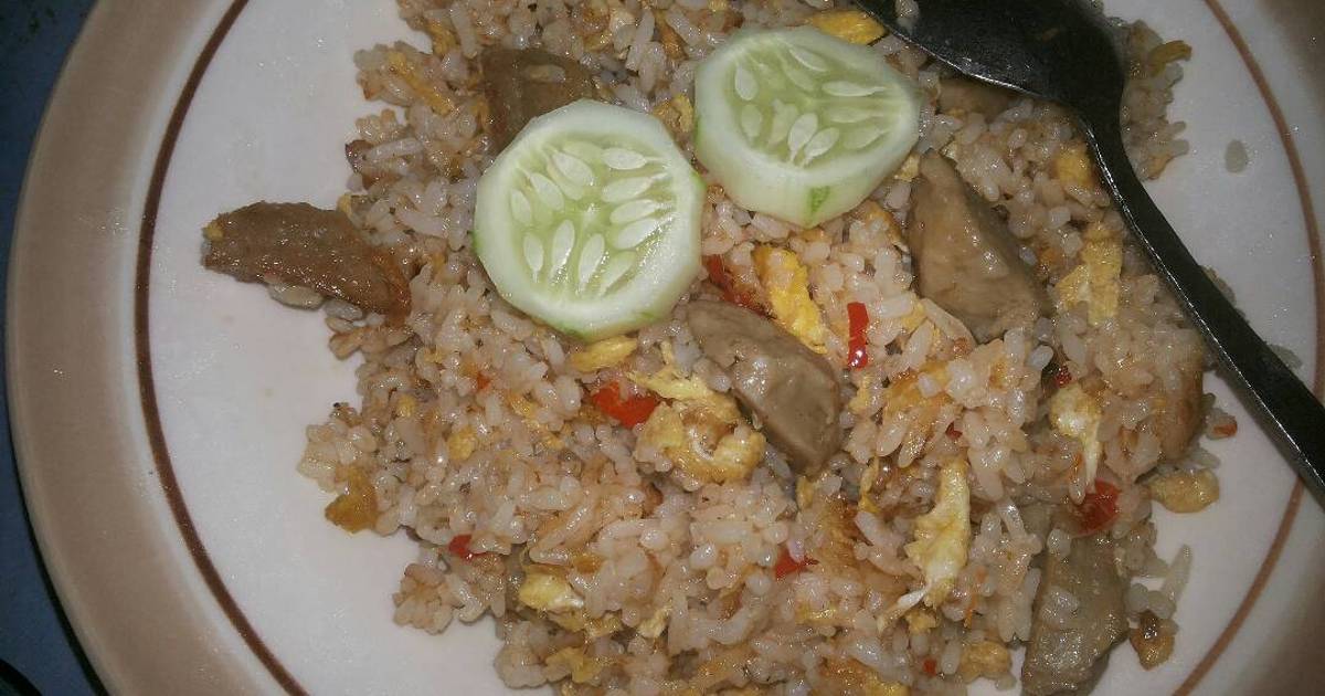 Nasi Goreng Bakso Telur Orak Arik