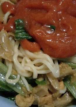 Mie ayam jamur home made #beranibaking