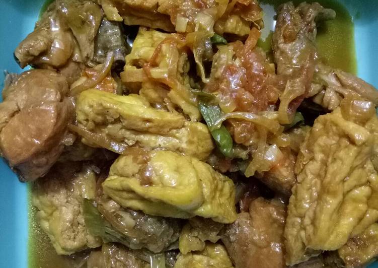 Resep Ayam Kecap+Tahu Oleh Angie Mapanta