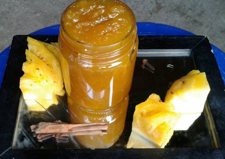 resep makanan Selai nanas untuk bolu gulung