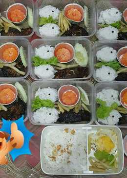 Bekal Anak Bento "Gurami Bakar" Yummy ðŸ˜ðŸ˜˜