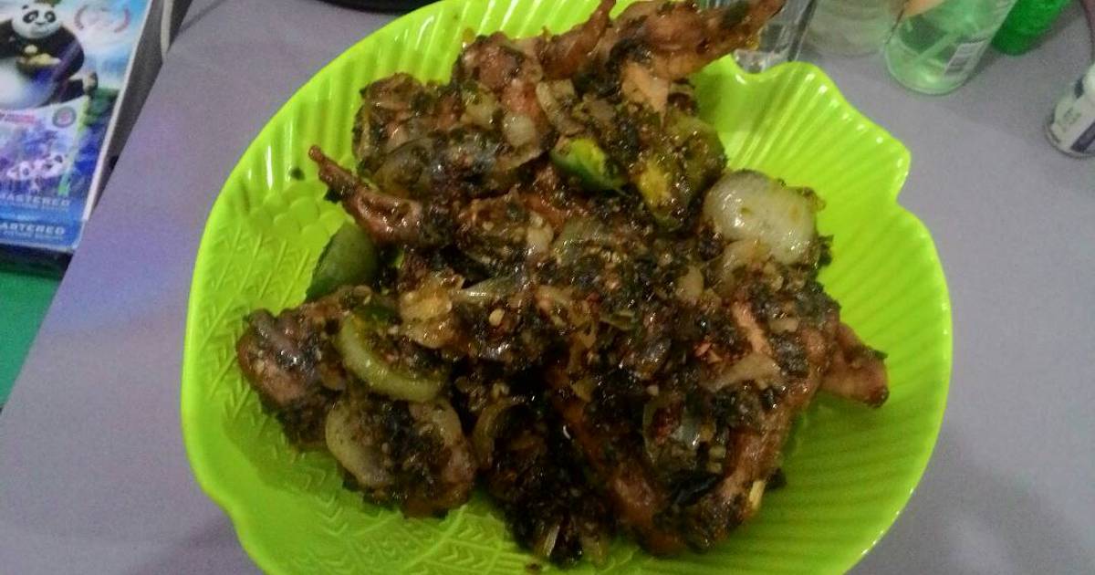 Resep Sayap ayam sambal ijo ala rifqy Amelia