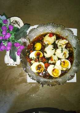 Petis goreng telur pedas