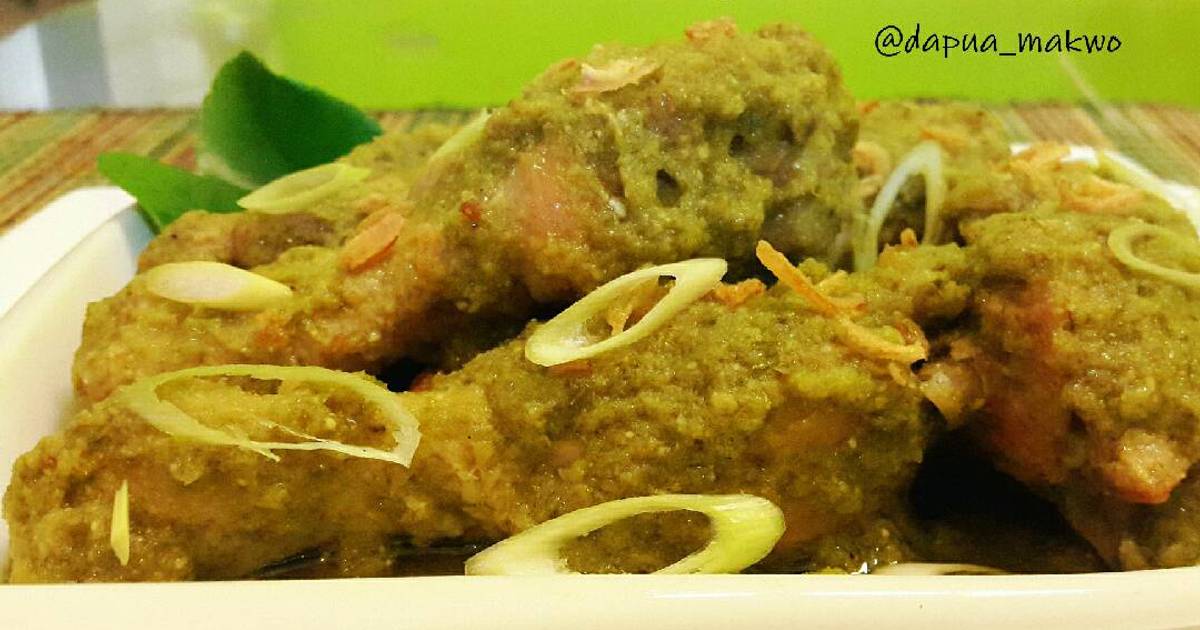 Resep Ayam Gulai Hijau Khas Sumbar ala DapuaMakwo