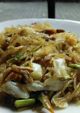 Oseng Bihun Teri Sederhana