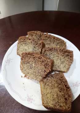 Banana cake, no mixer, no oven, no timbang2