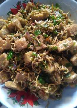 Teri medan sambal lado hijau