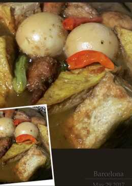 Semur(tahu,telur,ayam)
