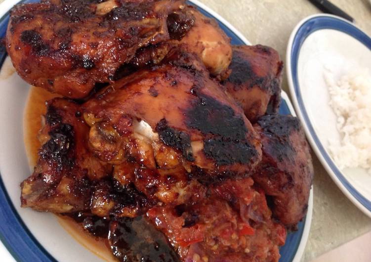 gambar untuk resep Ayam Bakar Madu Sambel Terasi