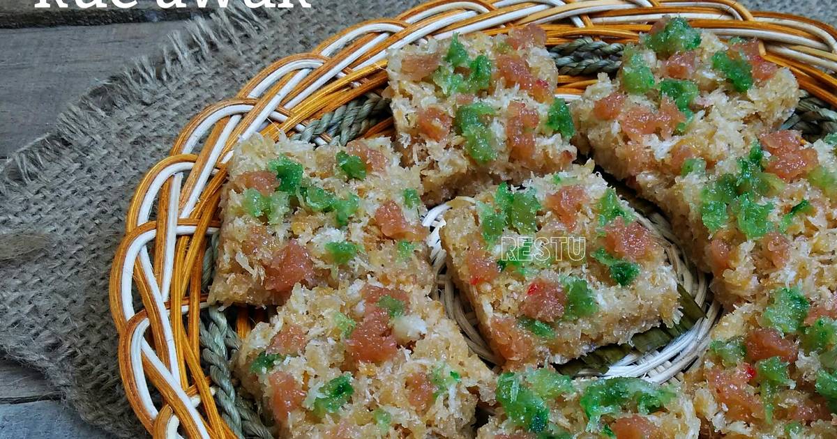 Resep KUE AWUK (HAWUG-HAWUG)