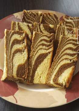 Bolu zebra putih telur