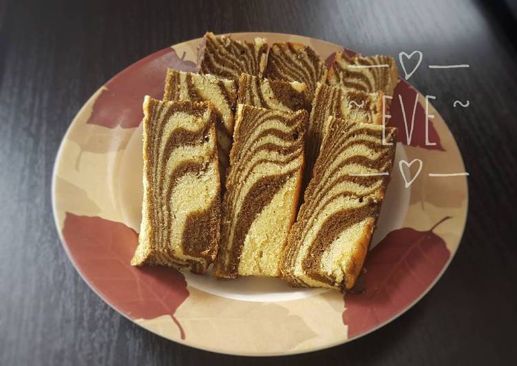 gambar untuk resep Bolu zebra putih telur