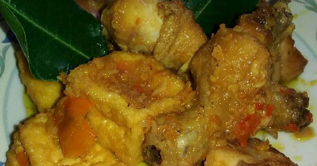  Resep Ayam campur tahu bumbu kuning oleh shofi Jen Cookpad