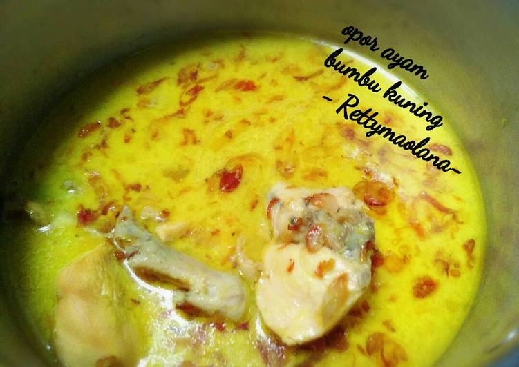 resep masakan ??Opor ayam bumbu kuning??