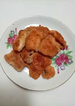 Ikan gabus goreng tepung