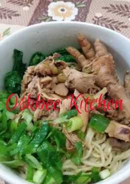 Mie ayam ceker