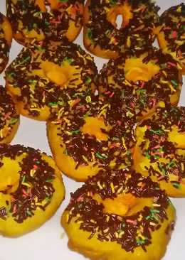 Donat Coklat ceres, simple