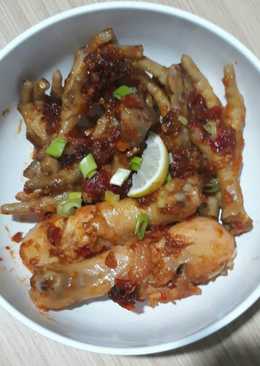 Ayam & ceker pedas madu